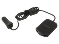 Alimentator USB GEMBIRD 4 porturi USB A 12-24V 9,6A cu cablu 1,8m negru