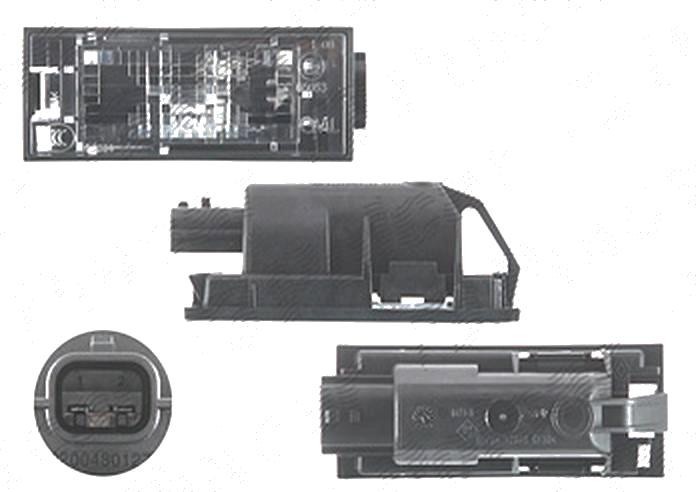 Lampa numar Dacia Logan/Sandero; Fiat Talento; Mercedes Citan; Nissan Interstar/Nv300/Nv400; Opel Movano/Vivaro; Renault Clio/Espace/Kadjar/Kangoo/Ko