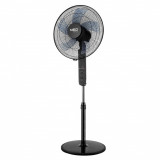 Ventilator cu picior, 45 W, telecomanda, 3 viteze, 40 cm, NEO