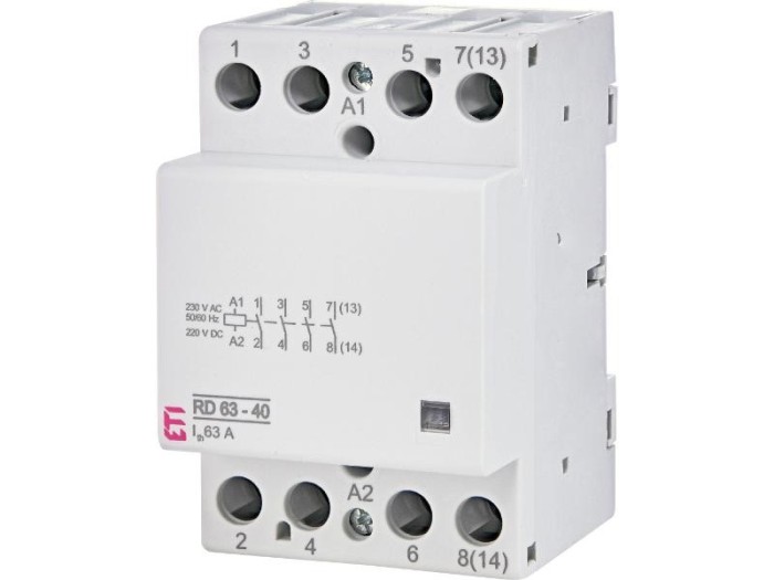 Contactor modular 63A 4ND RD63-40 230V Eti 002464026