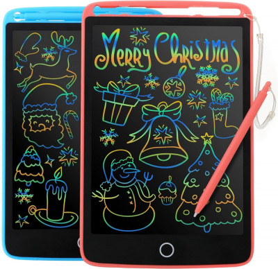 2 pachet LCD de scris tabletă pentru copii, 8.5inch Doodle bord de scris desen c foto