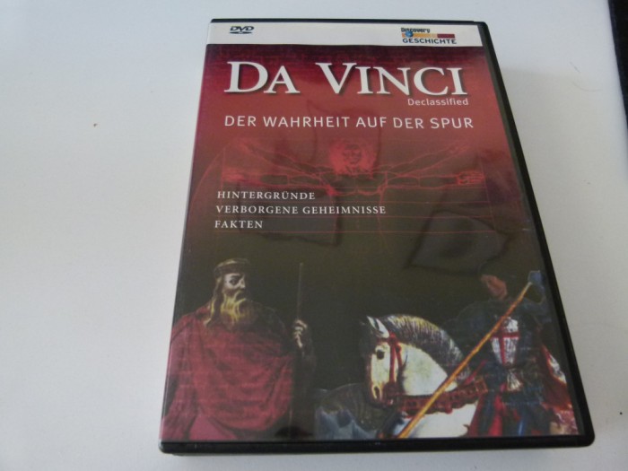 da vinci, dvd