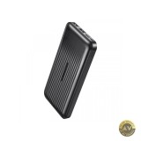 Baterie Externa XO Design PB301 10000mAh 10W 2 x USB-A Neagra