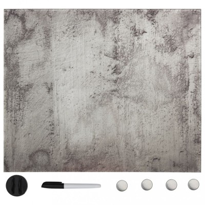 Gossi tabla magnetica de perete, 40 x 40 cm, sticla foto