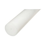Bara poliamida, polioximetilena-poliacetal POM alba 1000x60mm 4.24 KG