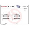 Placute frana Citroen Evasion Mpv (22) 03.94-07.02, Jumpy I (U6u) 06.94-12.06 ; Fiat Scudo Box (220) 02.96-12.06 , Ulysse (220) 06.94-08.02; Lancia Z, BREMBO