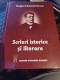 Anghel Demetriescu - Scrieri istorice și literare