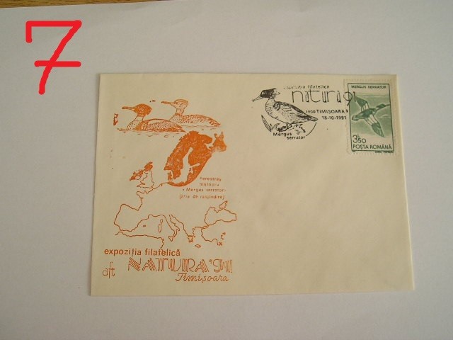 D11 - 1991 - tematica natura - pasari - Romania