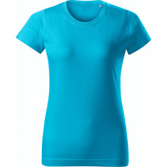 Basic TagFree damă - Tricou bumbac, fără etichetă logo