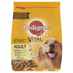 Hrana uscata pentru caini, Pedigree Adult, Pui si Legume, 2.6 Kg foto