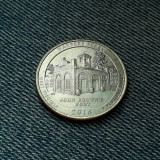 1p- 25 Cents 2016 P West Virginia Statele Unite / USA / SUA / quarter dollar, America de Nord
