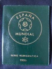 Seria completata monede - Spania 1980 , 6 monede