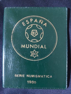 Seria completata monede - Spania 1980 , 6 monede foto