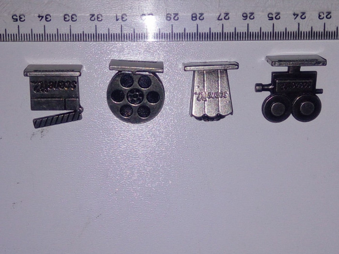 LOT 4 MINIATURI METAL FILM / REGIZOR / CINEMA