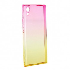 Husa SONY Xperia XA1 - Ombre (Roz/Auriu)