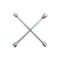 Cheie cruce pentru roti 17-19-21-23 mm Vorel 57010