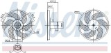 Ventilator radiator Dacia Dokker, Duster, Duster SUV, Lodgy, Logan II, Logan Mcv II, Sandero II; Renault Captur I, Clio IV, Lodgy, Logan I,
