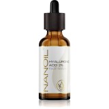Nanoil Hyaluronic Acid 2% ser de piele intens hidratant cu acid hialuronic 50 ml