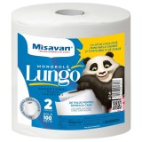 Prosop hartie Misavan Lungo, alb, 2 straturi, L 100 m