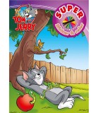 Carte de Colorat cu Stickere Warner Bros Eroi, 32 Pagini, Coperta Brosata, Hartie, Varsta 3+ Ani