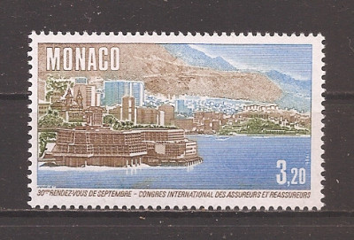 Monaco 1986 - Al 30-lea Congres Internațional al Asigurărilor, MNH foto