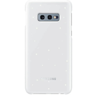 Husa Cover Led Samsung pentru Samsung Galaxy S10e Alb foto