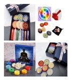 placa divinatie +Set chakre din cristale penduluri+cadou set de lumanari parfumate aromatherapy