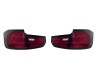 Set stopuri, lampa spate BMW Seria 3 (F30), 01.2012-2015, partea stanga, dynamic indicator; LED; rosu, transparent; TUNING,