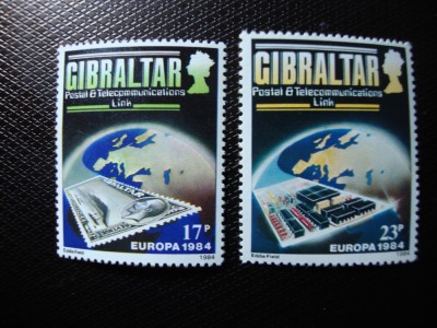 GIBRALTAR 1984 SERIE MNH foto