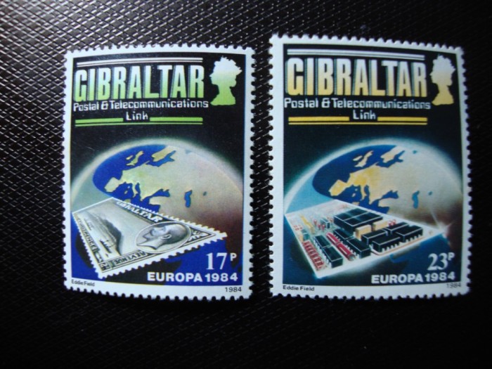 GIBRALTAR 1984 SERIE MNH