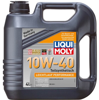 Ulei motor Liqui Moly Leichtlauf Performance 10w40 4 litri foto