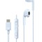 Casti JVC HA-FR17UC-A-U, Cu Fir, In-Ear, Microfon, USB-C, albastru deschis