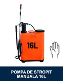 Pompa de stropit / Vermorel manual 16L, tija extensibila din inox