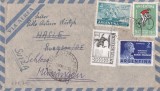 FILATELIE TEMATICA -PLIC ARGENTINA TEMATICA SPORT AIR MAIL