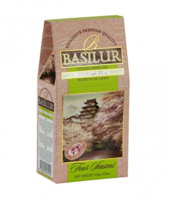 Basilur Spring Tea Ceai verde Refill, 100 g foto