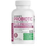 Probiotic Plus Prebiotic pentru Femei 50 miliarde CFU 60 capsule vegetariene Bronson, Bronson Laboratories