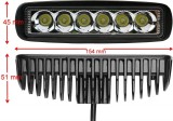 Proiector Led Bar Auto Offroad 18W Proiectoare Auto 12 24V SUV ATV