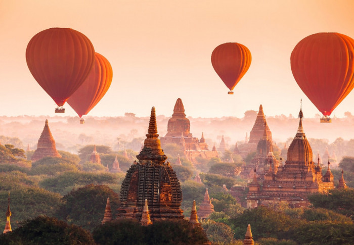 Fototapet 00965 Baloane in Bagan