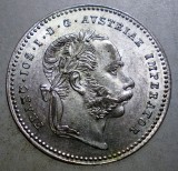 Moneda Argint Austria, Franz Joseph, 20 Kreuzer 1870, AUNC