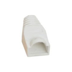 Protectie alba pentru cablu cu modular 8P8C
