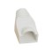 Protectie alba pentru cablu cu modular 8P8C