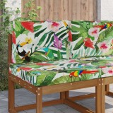 vidaXL Perna pentru canapea de exterior 2 pcs colorat Poliester 900740