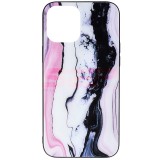 Husa iPhone 12 Pro Max, TPU + Sticla, Design 09, Protectie Premium