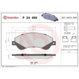 Placute frana Ford Transit Box (Fa) 04.06-12.14, Transit Bus(Fd Fb Fs Fz Fc) 04.06-, Transit (Fm Fn Ff) 04.06-12.14, Transit Tourneo Bus 07.06-08.14,, BREMBO