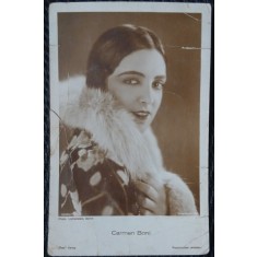 Carte Postala, Carmen Boni, actrita italianca, 1901-1963