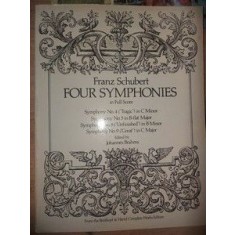 Four symphonies- Franz Schubert