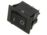 Comutator Rocker DPST ON-OFF 16A/250V negru IP67