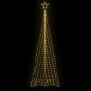 Pom de Crăciun LED 495 LED-uri Alb Cald 300,5 cm