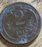 MNDSTR AUT24 Austro-Ungaria 2 hellar 1914