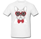 Cumpara ieftin Tricou &quot; Dog with glasses &quot;